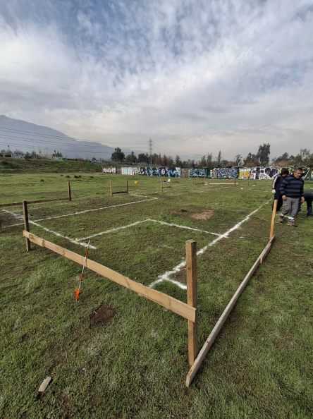 Replanteo y demarcación del terreno