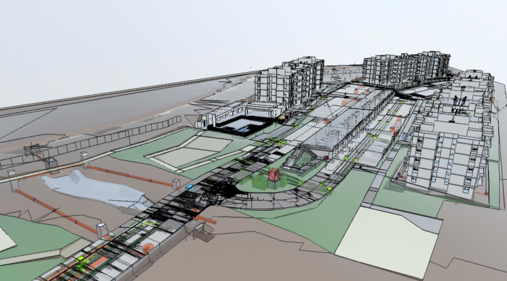 Modelo tridimensional del proyecto